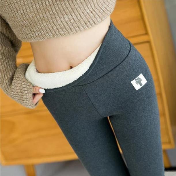 (Early Christmas 50%OFF) Thick Slim Cashmere Warm Pants - Threads and Metal 