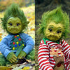 Image of CHRISTMAS PRE-SALE SUPER LOVELY BABY DOLL GRINCH - Threads and Metal