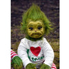 Image of CHRISTMAS PRE-SALE SUPER LOVELY BABY DOLL GRINCH - Threads and Metal