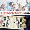 Image of Funny Family Wooden Sling Puck Hockey Game - Threads and Metal