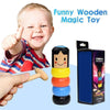 Image of Unbreakable wooden Man Magic Toy - Threads and Metal
