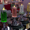 Image of Color Changing LED Water Candle With Glitter - Threads and Metal