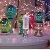 Image of Color Changing LED Water Candle With Glitter - Threads and Metal
