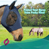 Image of ANTI-FLY MESH EQUINE MASK - Threads and Metal