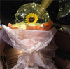 Image of LED Luminous Balloon Rose Bouquet - Threads and Metal
