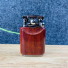 Image of Handmade Rosewood custom windproof kerosene to bead lighter(BUY 2 FREE SHIPPING!!) - Threads and Metal
