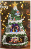 Image of Disney Animated Christmas Tree 17 "Inch with 8 Holiday Songs - Threads and Metal