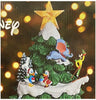 Image of Disney Animated Christmas Tree 17 "Inch with 8 Holiday Songs - Threads and Metal