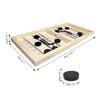 Image of Funny Family Wooden Sling Puck Hockey Game - Threads and Metal