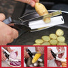 Image of Smart Multi-Function 2 in 1 Clever Cutter & Cutting Board