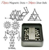 Image of DIY Building Blocks Magnetic Stick and Balls - Threads and Metal