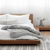 Image of Threads & Metal™ Chunky Knitted Blanket - Threads and Metal