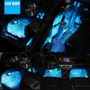 Image of Dazzling Car Interior LED Lights - Threads and Metal