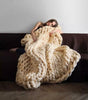 Image of Threads & Metal™ Chunky Knitted Blanket - Threads and Metal