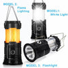 Image of 3-in-1 Camping Lantern Portable Outdoor Flame Lantern Flashlights - Threads and Metal