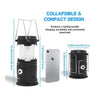 Image of 3-in-1 Camping Lantern Portable Outdoor Flame Lantern Flashlights - Threads and Metal