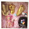 Image of 3D BABY HAND & FOOTPRINT MEMORY KIT - Threads and Metal