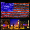 Image of 【LAST DAY 50% OFF】AMERICAN FLAG 420 LED STRING LIGHTS-LARGE USA FLAG OUTDOOR LIGHTS
