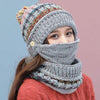 Image of 3PCS Handmade Women Winter Scarf Set - Threads and Metal