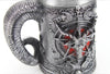 Image of BAPHOMET STAINLESS STEEL BEER MUG - Threads and Metal