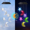 Image of Solar-Powered Dangling Hummingbird Lights