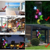 Image of Solar-Powered Dangling Hummingbird Lights