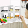 Image of Multi-Function Slide Rotating Kitchen Rack