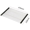 Image of Multipurpose Roll-Up Dish Drying Sink Rack