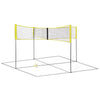Image of Portable Cross Volleyball Net