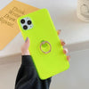 Image of Neon Transparent iPhone Cases - Threads and Metal