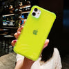 Image of Neon Transparent iPhone Cases - Threads and Metal