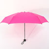 Image of 180g Small Fashion Folding Umbrella Rain Women Gift Men Mini Pocket Parasol Girls Anti-UV Waterproof Portable Travel UMBRELLAS
