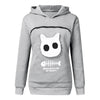 Image of Cat Lovers Hoodie Cuddle Pouch - Threads and Metal