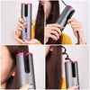 Image of Auto Rotating Ceramic Hair Curler - Threads and Metal