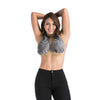 Image of Comfort Solid Sweat Towel Bra - Threads and Metal