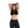 Image of Comfort Solid Sweat Towel Bra - Threads and Metal