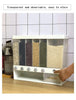 Image of Wall-mounted dry food dispenser - Threads and Metal