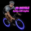 Image of 3D BICYCLE SPOKE LED LIGHTS - Threads and Metal