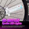 Image of 3D BICYCLE SPOKE LED LIGHTS - Threads and Metal
