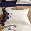 Image of Zaydena Luxury Embroidered Egyptian Cotton Duvet Cover Set