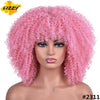 Image of SUPER FLUFFY Afro Kinky Curly Wigs Black Explosive Hair