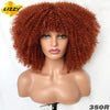 Image of SUPER FLUFFY Afro Kinky Curly Wigs Black Explosive Hair