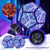Image of Creative Infinite Mirror Dodecahedron Lamp