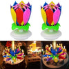 Image of Magic Flower Birthday Candle - Threads and Metal
