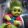 Image of CHRISTMAS PRE-SALE SUPER LOVELY BABY DOLL GRINCH - Threads and Metal 