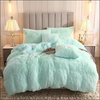 Image of Fluffy Blanket With Pillow Cover 3 Pieces Set（Free shipping） - Threads and Metal 