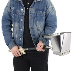 SPRAYCRETE MORTAR SPRAY GUN - Threads and Metal 