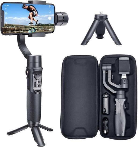 3D Smart Bluetooth Handheld Smooth Gimbal【Last week 50% OFF】 - Threads and Metal 