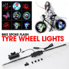 Image of 3D BICYCLE SPOKE LED LIGHTS - Threads and Metal 