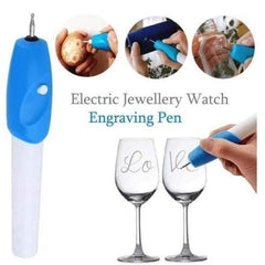 Cordless DIY Electric Engraving Pen - Threads and Metal 